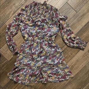 Floral Long Sleeve Dress